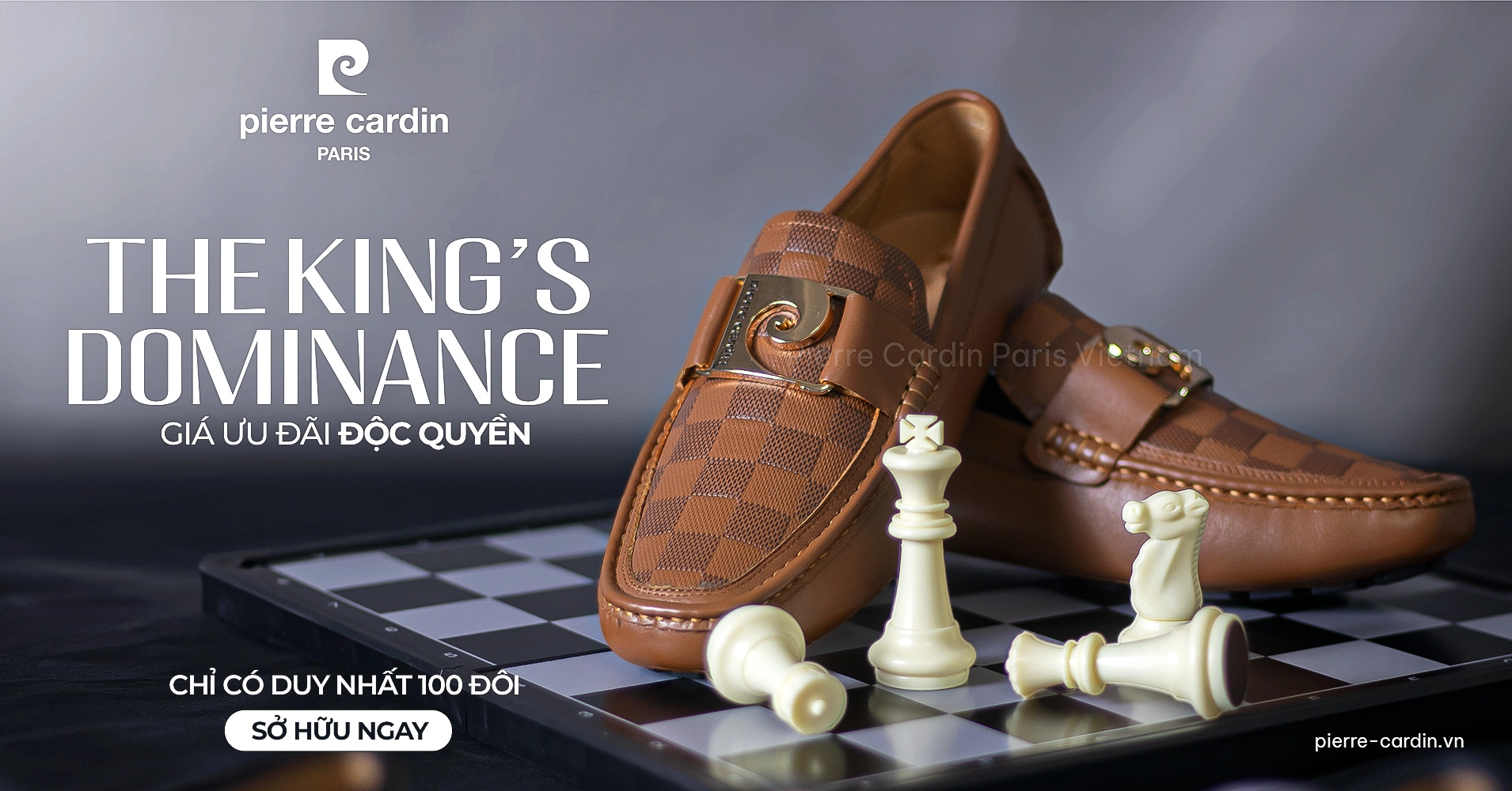 Pierre Cardin & Oscar Fashion | THE KING's DOMIANCE: Giày Casual Cao Cấp Pierre Cardin - PCMFWL 525