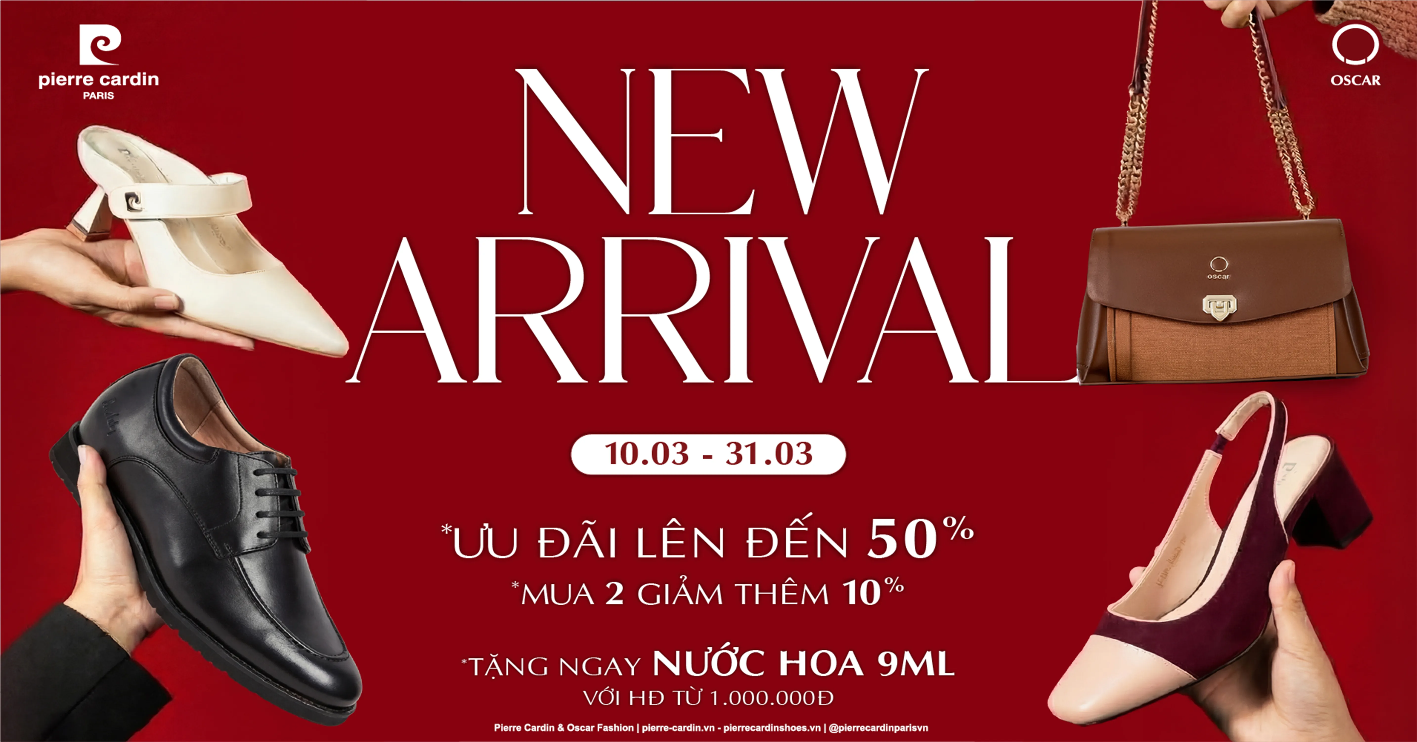 Pierre Cardin & Oscar Fashion | NEW ARRIVAL COLLECTIONS – KHỞI ĐẦU PHONG CÁCH XUÂN - HÈ MỚI NHẤT NĂM 2026