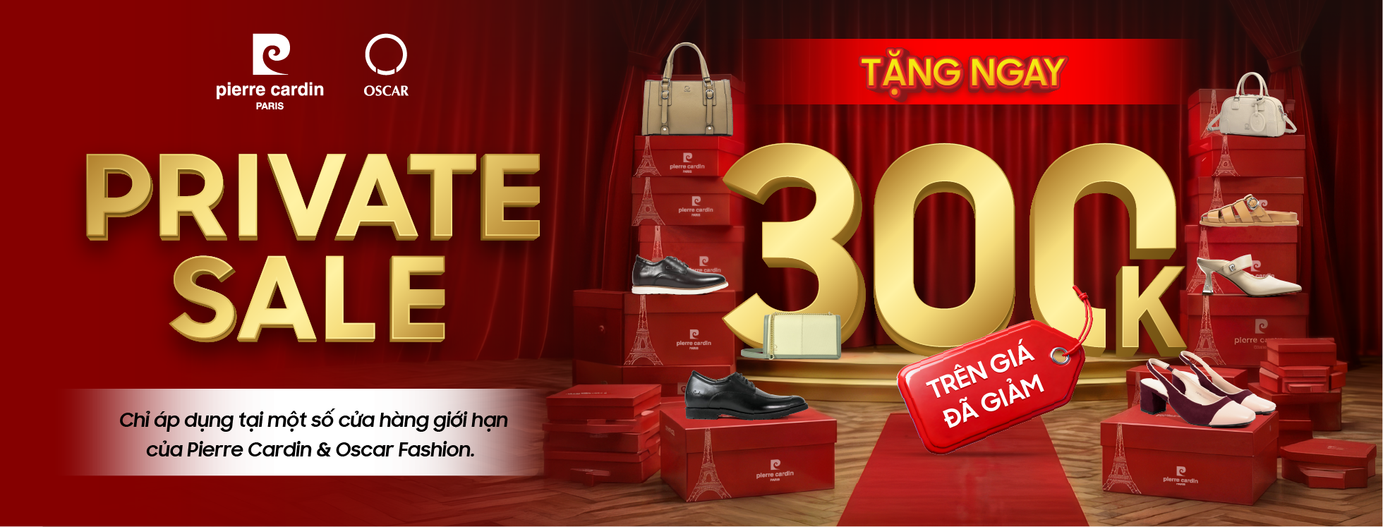 Private Sale – Tặng ngay 300K trên giá đã giảm