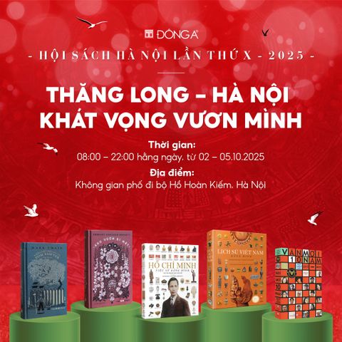 Hội sách Hà Nội lần thứ X - 2025