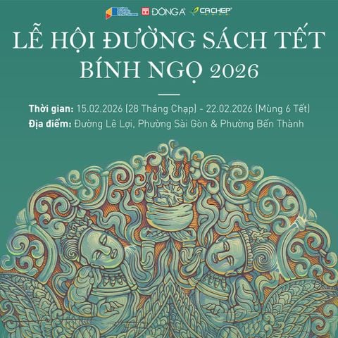 HOẠT ĐỘNG CỦA ĐÔNG A BOOKS VÀ NHÀ SÁCH CÁ CHÉP TẠI LỄ HỘI ĐƯỜNG SÁCH TẾT BÍNH NGỌ 2026