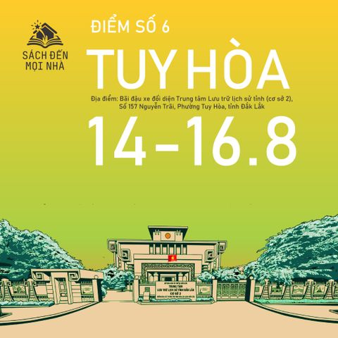 Sách đến mọi nhà – Điểm dừng số 6 tại Tuy Hòa