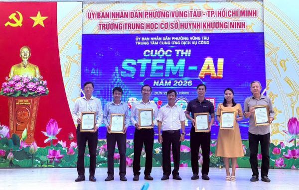 Đông A đồng hành với cuộc thi STEM - AI tại Vũng Tàu
