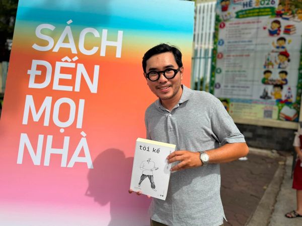 Bạn đọc Ninh Thuận tham gia hội sách Sách đến mọi nhà