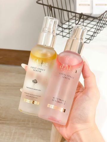 Review xịt khoáng cấp ẩm của nhà d'Alba có điểm gì mà hot rần rần?