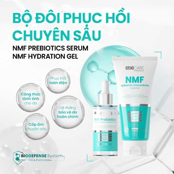 Làn da nhạy cảm có nên dùng NMF? Lưu ý về tác dụng phụ của NMF khi sử dụng