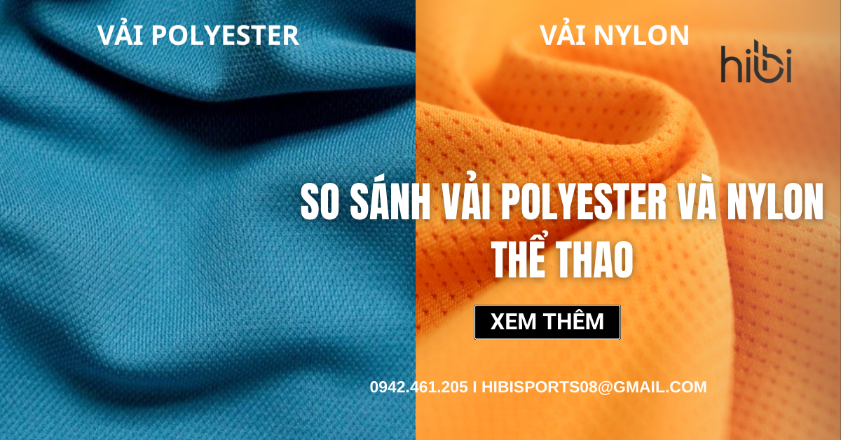 So sánh vải polyester và nylon thể thao: Nên chọn loại vải nào?
