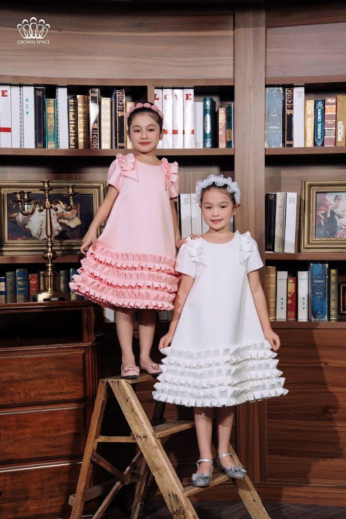 CKGS3841801 - Tafta Pastel Nhẹ Nhàng, Lấp Lánh Chuẩn Công Chúa