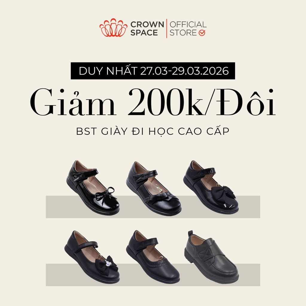 SCHOOL SHOES DEAL - SẮM GIÀY XỊN GIÁ HỜI CHO BÉ