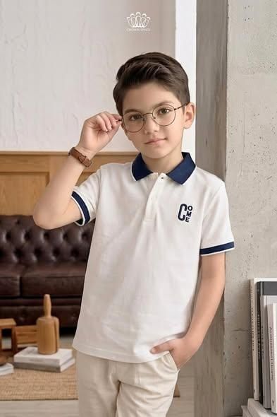 ÁO POLO THÊU CHỮ COME - COTTON MÁT MẺ, PHOM DÁNG GỌN GÀNG