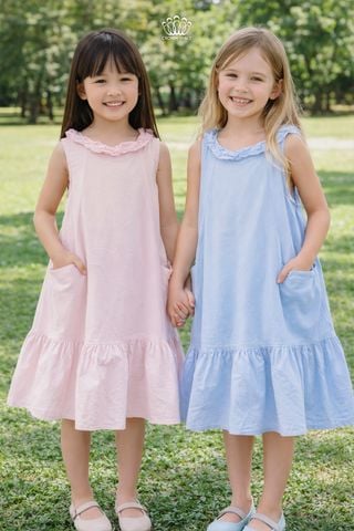 Hè này nhà mình chọn màu gì - hồng hay xanh?