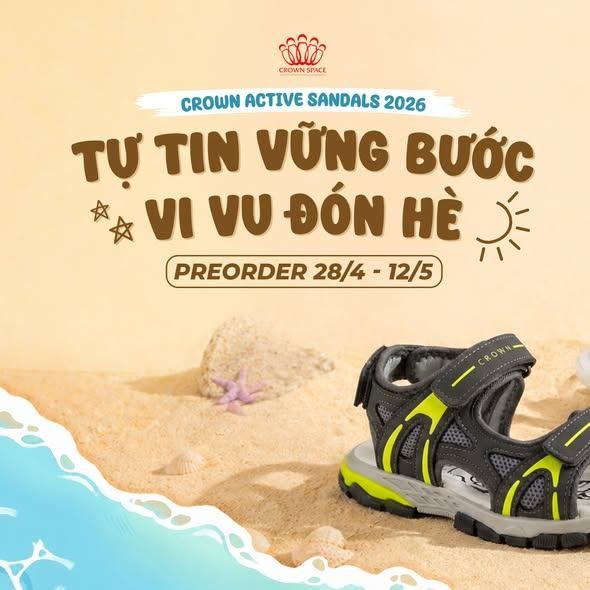 𝐂𝐑𝐎𝐖𝐍 𝐀𝐂𝐓𝐈𝐕𝐄 𝐒𝐀𝐍𝐃𝐀𝐋𝐒 𝟐𝟎𝟐𝟔