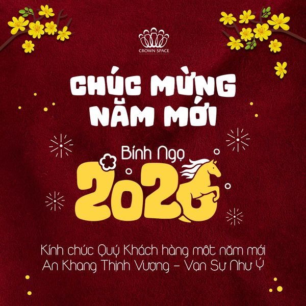 🎉 CHÚC MỪNG NĂM MỚI - BÍNH NGỌ 2026 🐎