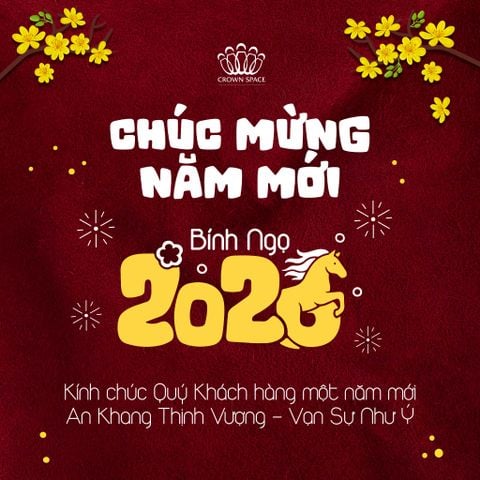 🎉 CHÚC MỪNG NĂM MỚI - BÍNH NGỌ 2026 🐎