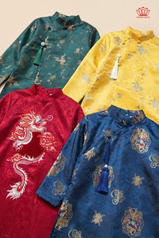 🏮Gói Trọn Nét Truyền Thống Trong Từng Chi Tiết Áo Dài Cho Bé ✨