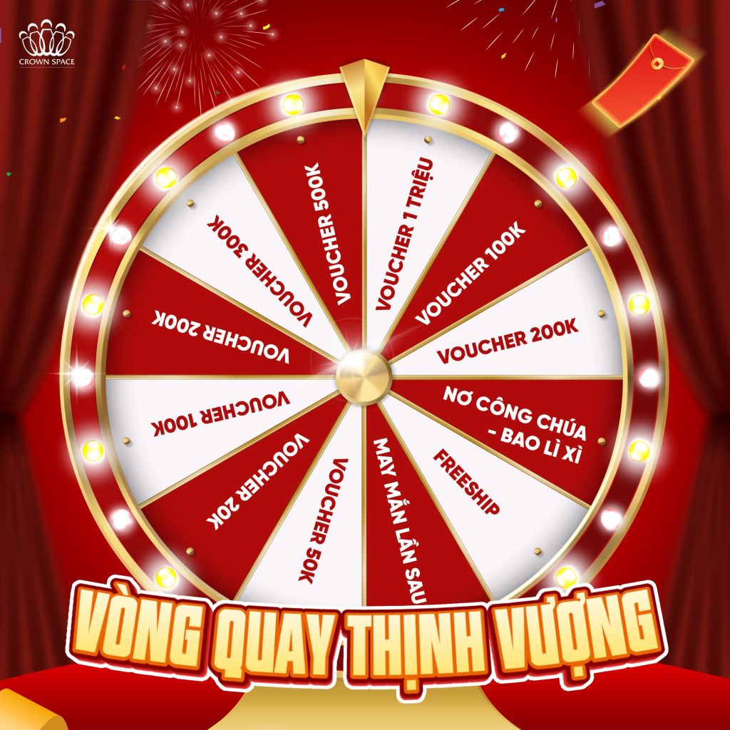 🧧 Vòng Quay Thịnh Vượng - Quay Là Trúng Quà 🧧