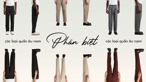 Phân biệt các loại quần âu chuẩn quý ông nên biết