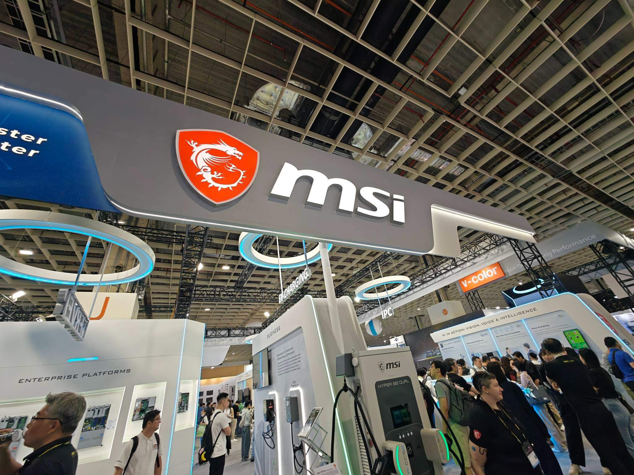Một vòng dạo quanh booth MSI tại COMPUTEX 2026.