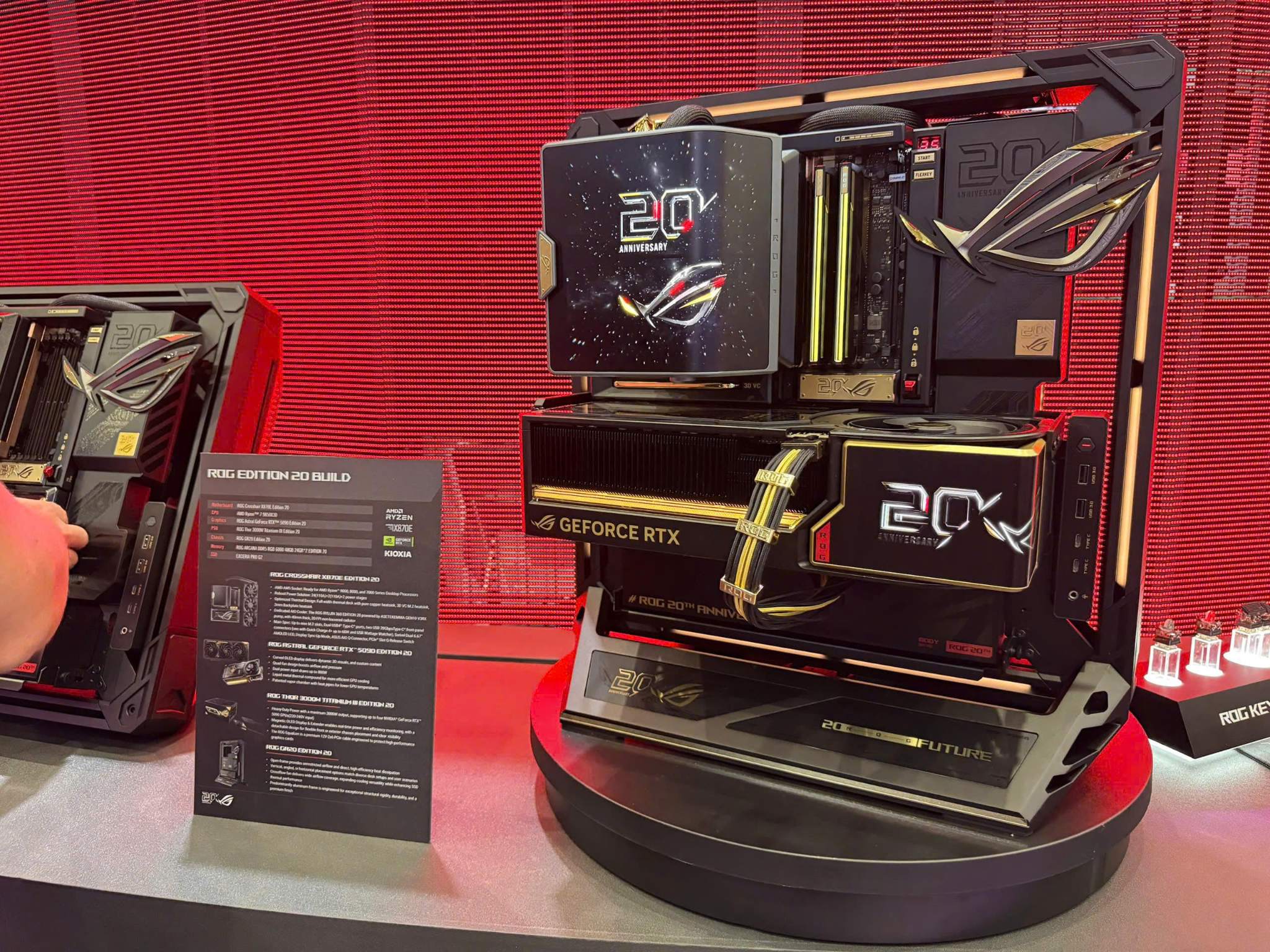 X870E Crosshair Edition 20 --  ROG 20th Year Anniversary Edition !