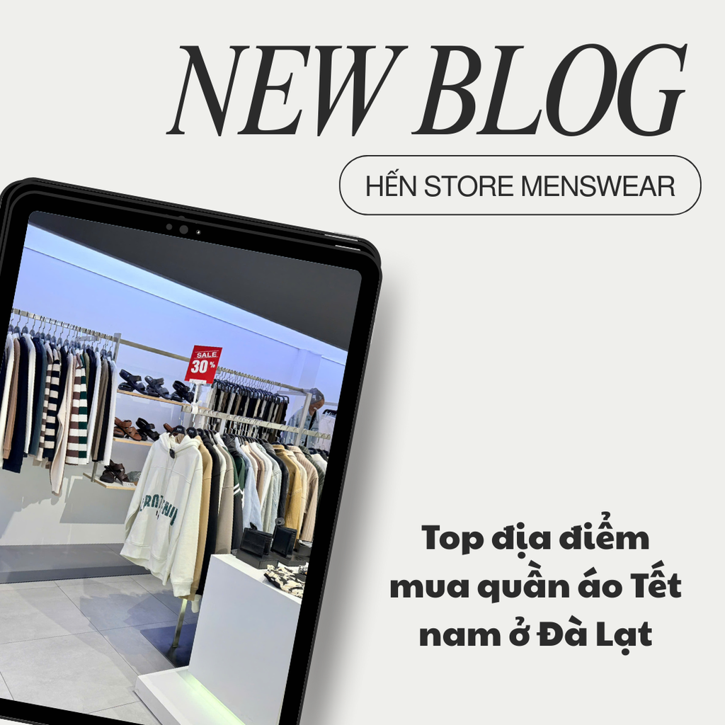 Top địa điểm mua quần áo Tết nam ở Đà Lạt