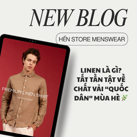 LINEN LÀ GÌ? – TẤT TẦN TẬT VỀ CHẤT VẢI “QUỐC DÂN” MÙA HÈ 🌿