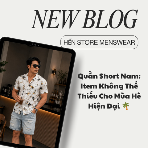 Quần Short Nam: Item Không Thể Thiếu Cho Mùa Hè Hiện Đại 🌴
