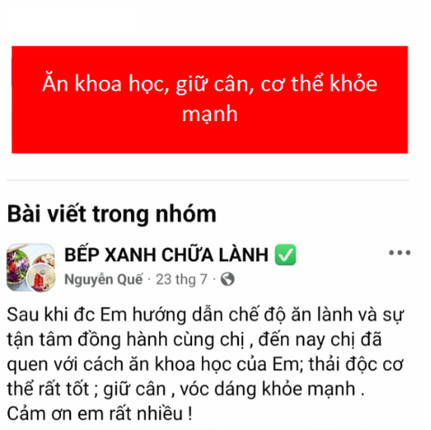 thải độc cơ thể rất tốt ; giữ cân , vóc dáng khỏe mạnh
