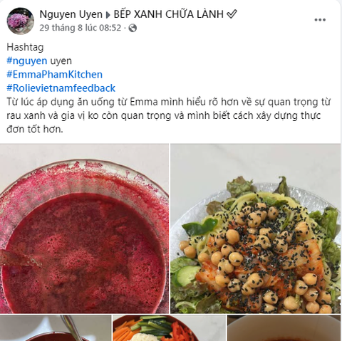 Eat clean hiểu rõ hơn về sự quan trọng từ rau xanh, biết cách xây dựng thực đơn tốt hơn