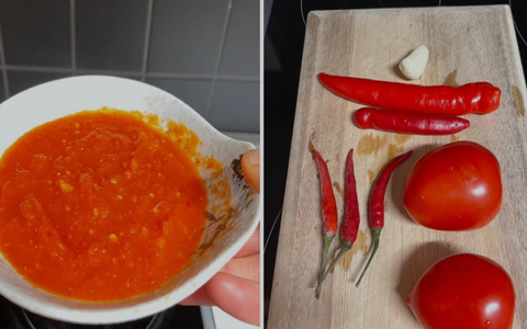 Cách làm tương ớt chua cay ăn bún miến phở pha nước chấm ngon