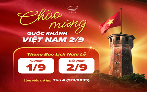 THÔNG BÁO NGHỈ LỄ QUỐC KHÁNH 2/9