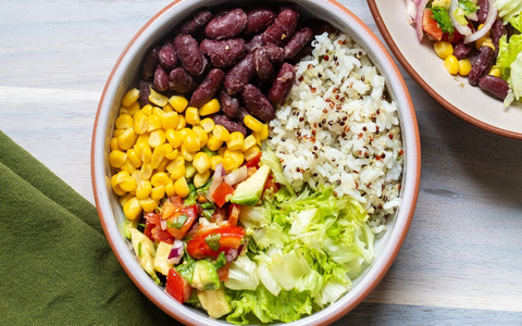 Cơm đỗ trộn thập cẩm giàu protein