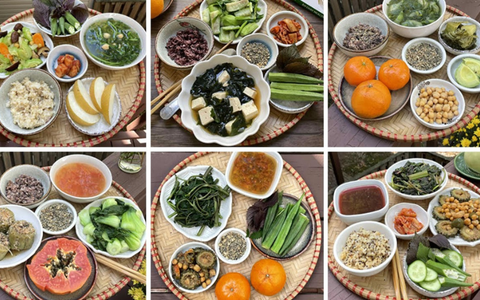 7 mâm cơm chay healthy cho cả nhà