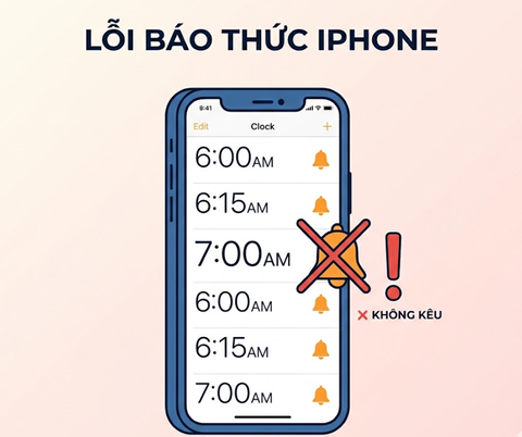 Tại sao báo thức iPhone không kêu? Cách khắc phục hiệu quả
