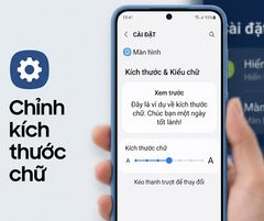 Cách chỉnh cỡ chữ trên Samsung nhanh chóng và tiện lợi