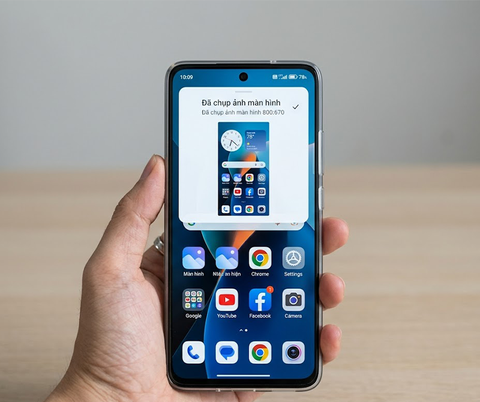 Cách chụp màn hình Redmi siêu đơn giản và nhanh chóng