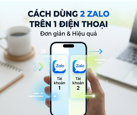 Cách đăng nhập Zalo trên 2 điện thoại cùng lúc 2026