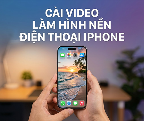 Cách đặt video làm hình nền điện thoại iPhone siêu đơn giản