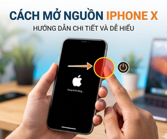 Hướng dẫn chi tiết cách mở nguồn iPhone X toàn tập