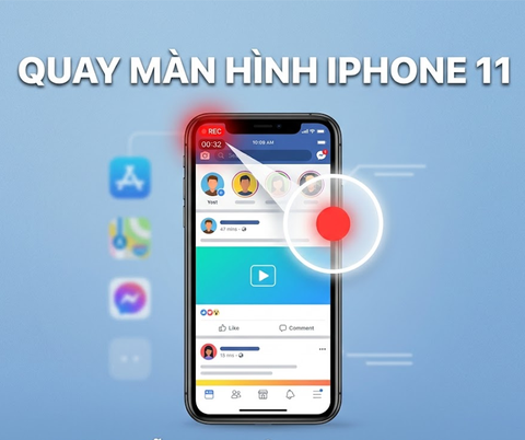 Cách quay video màn hình iPhone 11 nhanh chóng và dễ thực hiện