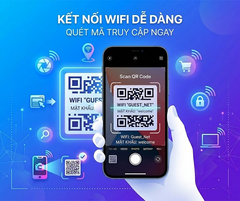 Cách quét mã QR WiFi đơn giản trên iPhone và Android