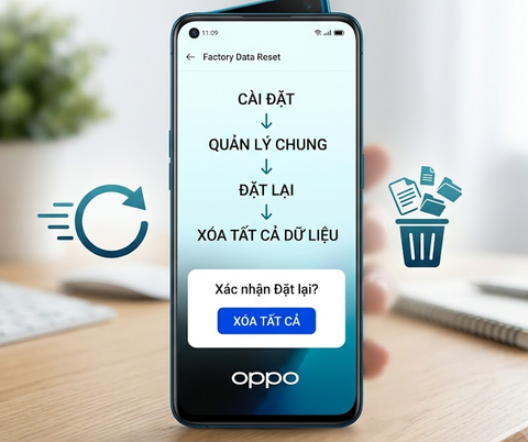 Cách Reset Điện Thoại OPPO Đơn Giản, Nhanh Chóng