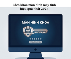 10 cách khoá màn hình máy tính hiệu quả nhất 2026