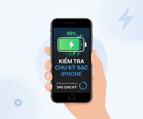 Kiểm tra chu kỳ sạc iPhone nhanh chỉ trong 1 phút