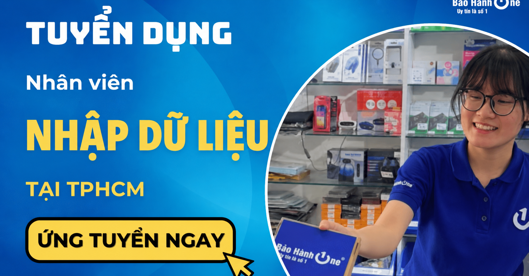 Tuyển Nhân Viên Nhập Dữ Liệu