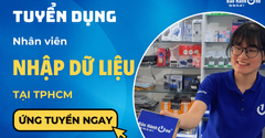 Tuyển Nhân Viên Nhập Dữ Liệu