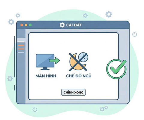 Cách tắt chế độ ngủ win 10 đơn giản, chi tiết