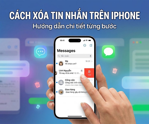 Mẹo Xoá Tin Nhắn Trên iPhone Nhanh Chóng, Tiện Lợi
