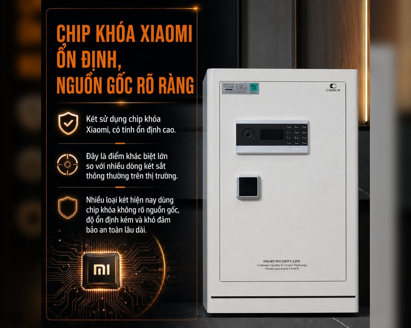 Chip Khóa Xiaomi Ổn Định – Bảo Mật Cao, Dùng Bền, Nguồn Gốc Rõ Ràng
