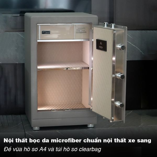 Nội Thất Két Sắt Nhập Khẩu Xiaomi CRMCR 81LB Vân Tay Điện Tử