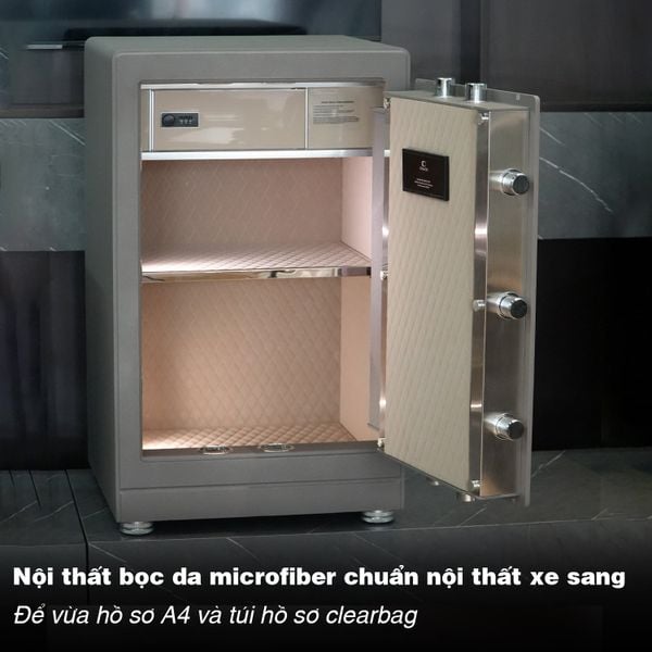 Da bên trong&nbsp;microfiber cao cấp – Hoàn thiện tinh tế đến từng đường may